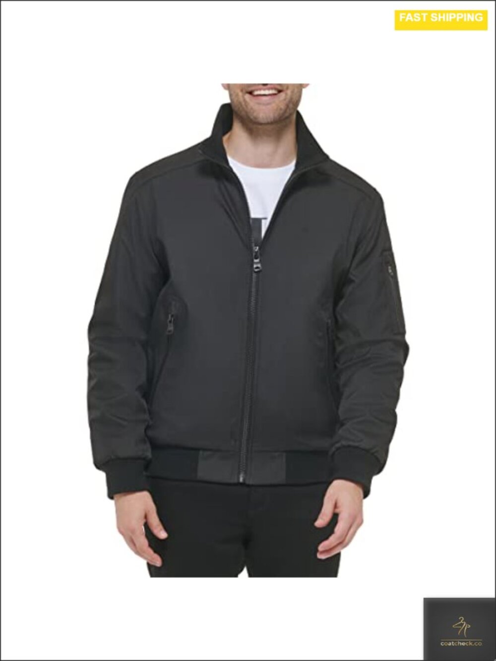 Men's Sherpa-Lined Hooded Soft Shell Jacket Windbreaker